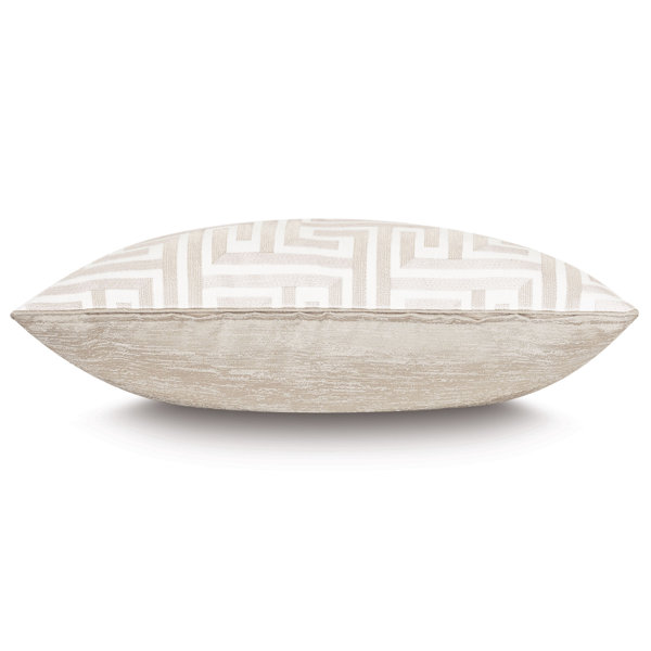 Eastern Accents Sussex by Barclay Butera Greek Key Decorative Pillow ...